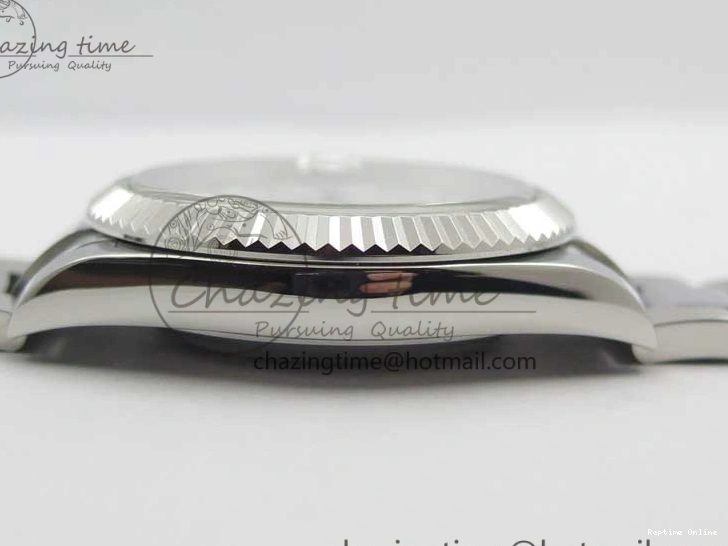 0506 DateJust 126334 SS Noob 1:1 904L Best Edition Gray Dial Diamond on Oyster Bracelet A MultiPurpose 3167